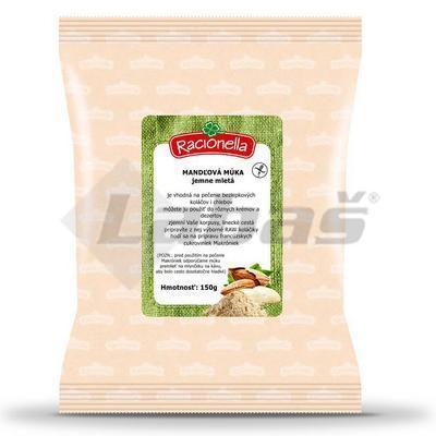 MÚKA MANDĽOVÁ 150g JEMNE MLETÁ RACIONELLA BEZLEP