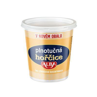 HORČICA PLNOTUČNÁ 400g ALBA PLUS