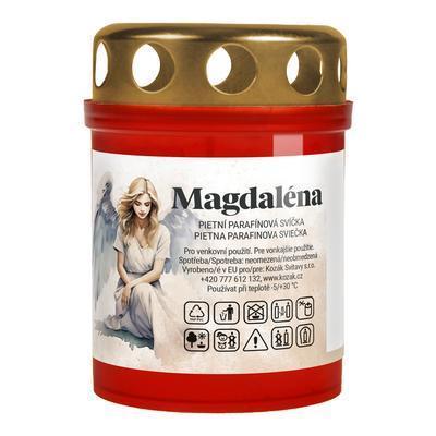 SVIEČKA PLASTOVÁ MAGDALÉNA S VIEČKOM 75g 8,8cm 13h