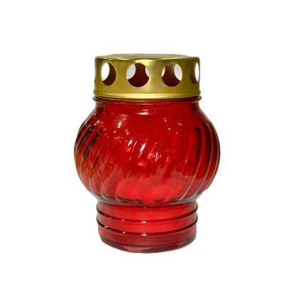 KAHANEC NÁHROBNÝ GUĽA MALÁ SO SVIEČKOU 30g MIX FARIEB SKLO