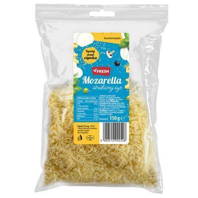 SYR MOZZARELLA STRÚHANÝ 150g FRESH