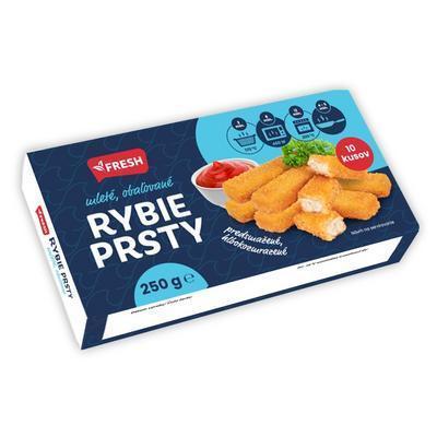 MRAZENÉ RYBIE PRSTY 250g MLETÉ FRESH