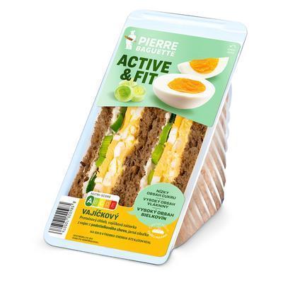 SENDVIČ VAJÍČKOVÝ ACTIV & FIT 200g PIERRE BAGUETTE