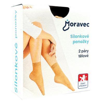 PONOŽKY DÁMSKE TELOVÉ 2 PÁRY UNI