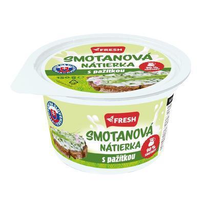 NÁTIERKA SMOTANOVÁ S PAŽÍTKOU 150g FRESH