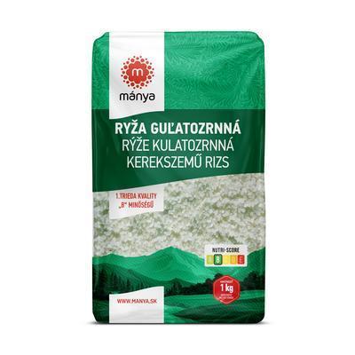 RYŽA GUĽATÁ 1kg MÁNYA