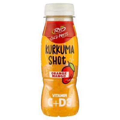 NÁPOJ GINGER SHOT KURKUMA 0.18l RIO COLD PRESS
