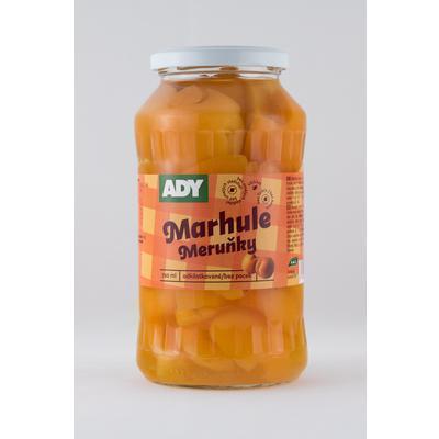 KOMPÓT MARHULE 720ml 660g / PP 330g ADY