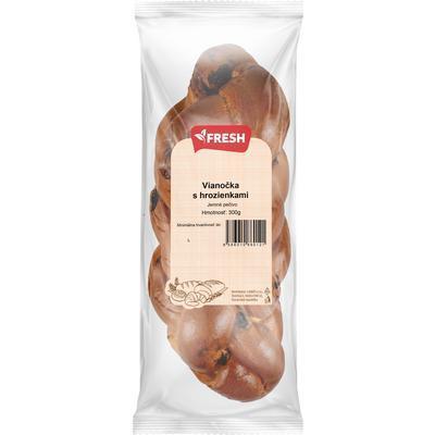 VIANOČKA S HROZIENKAMI 300g FRESH