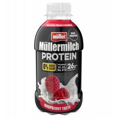 NÁPOJ MLIEČNY MÜLLERMILK PROTEIN ZERO MALINA 400g MULLER
