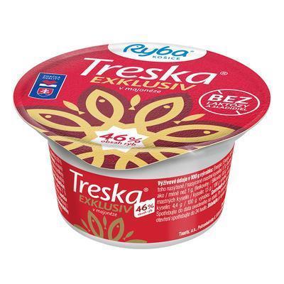 ŠALÁT TRESKA V MAJONÉZE 140g EXKLUSIV RYBA KOŠICE