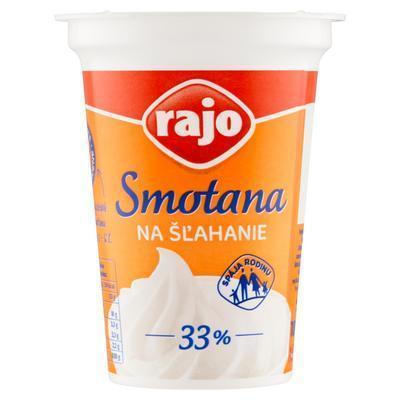 SMOTANA NA ŠĽAHANIE 33% 180ml RAJO