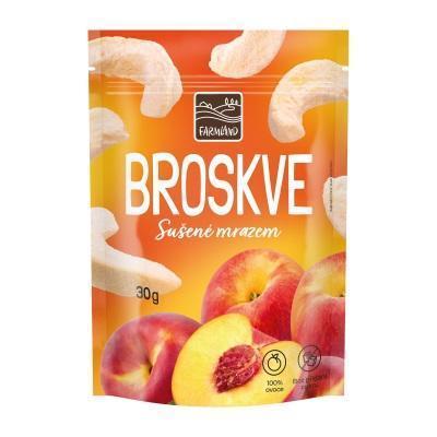 BROSKYNE SUŠENÉ MRAZOM 30g FARMLAND