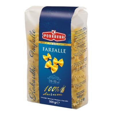 CESTOVINY MAŠLIČKY FARFALLE 500g SEMOLINOVÉ PODRAVKA