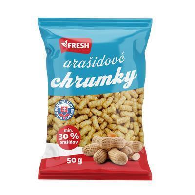 CHRUMKY ARAŠIDOVÉ 50g FRESH