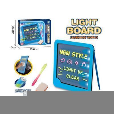 HRAČKA TABUĽKA SVIETIACA FAREBNÁ NA KRESLENIE #YM-30