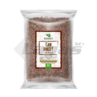 SEMENÁ BIO ĽANOVÉ HNEDÉ 300g BONITAS