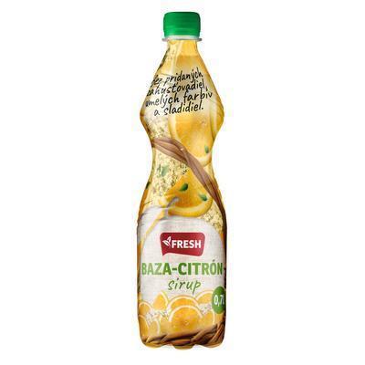 SIRUP BAZA A CITRÓN 0.7l FRESH PET