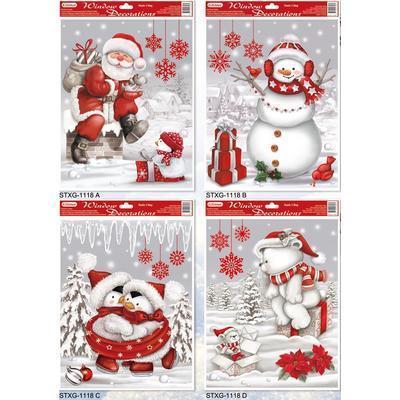 NÁLEPKA VIANOČNÁ NA OKNO