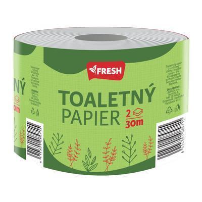 PAPIER TOALETNÝ 30m 2-VRST. FRESH