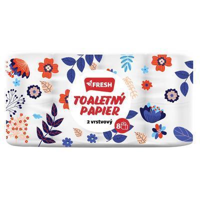 PAPIER TOALETNÝ 18m 8ks 2-VRST. FRESH