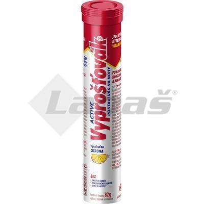 TABLETY ŠUMIVÉ VYPROŠŤOVÁK 20ks 82g VITAR PO NADMERNEJ KONZUMÁCII JEDLA A PITIA