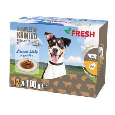 KAPSIČKA PES 12x100g MIX FRESH