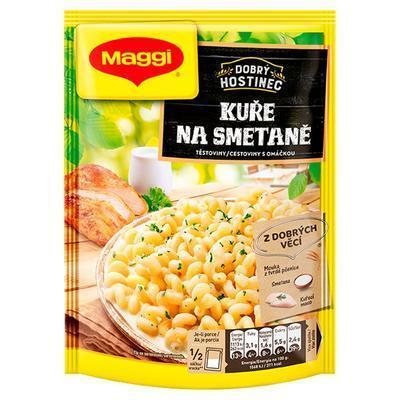 HOTOVÉ JEDLO INS. CESTOVINY KURA NA SMOTANE DOBRÝ HOSTINEC 142g MAGGI