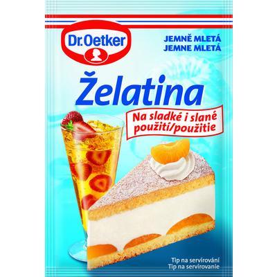 ŽELATINA JEMNE MLETÁ ČÍRA 20g OETKER