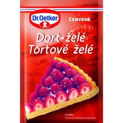 ŽELÉ TORTOVÉ ČERVENÉ 10g OETKER