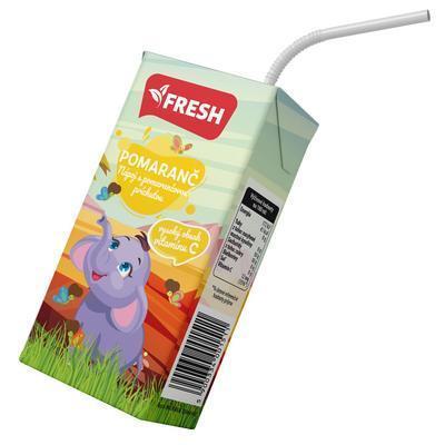 NÁPOJ POMARANČ 0.2l FRESH
