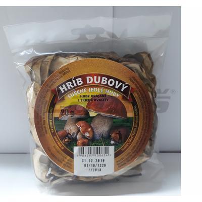 HUBY SUŠENÉ DUBÁKY KRÁJANÉ 20g SÁČOK