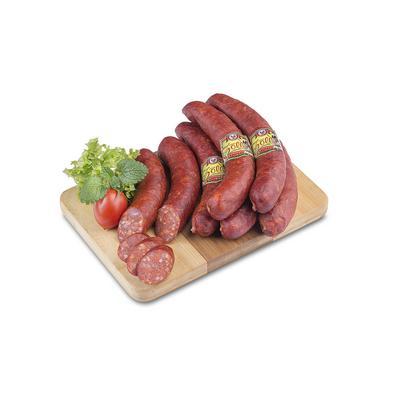 KLOBÁSA ZOLLY cca 1000g OA /VÁHA/ CIMBAĽÁK 73% PODIEL MÄSA