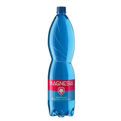 VODA MINERÁLNA MAGNESIA NEPERLIVÁ 1.5l PET VRATNÝ OBAL