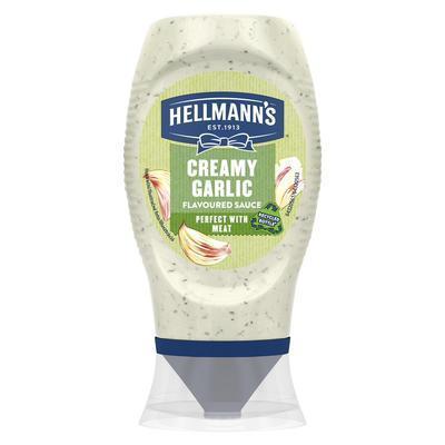 OMÁČKA GRILOVACIA CESNAKOVÁ KRÉMOVÁ 250ml HELLMANN´S