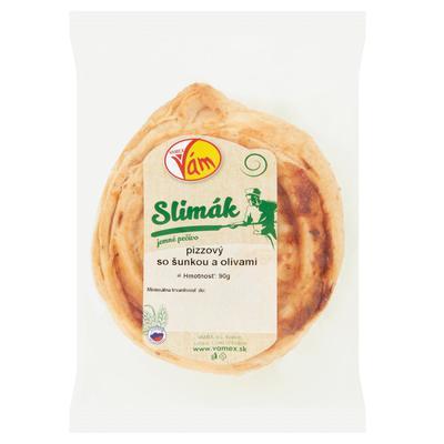 SLIMÁK PIZZOVÝ SO ŠUNKOU A OLIVAMI 90g VAMEX