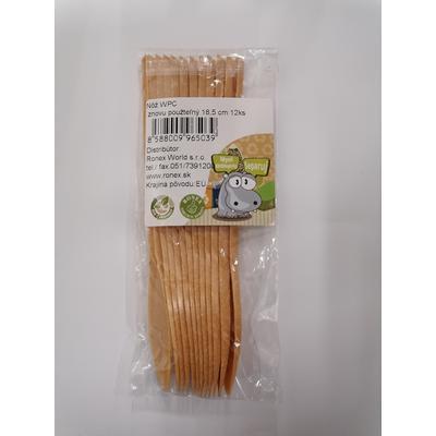 NOŽÍK WPC ZNOVU POUŽITEĽNÝ 18,5cm 12ks