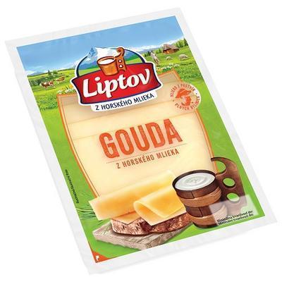 SYR GOUDA PLÁTKY NEÚDENÉ 90g LIPTOV