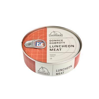 LUNCHEON MEAT BRAVČOVÝ 190g KONZERVA GAŠPARÍK