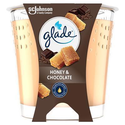 SVIEČKA VONNÁ GLADE CANDLE HONEY&CHOCOLATE 112g