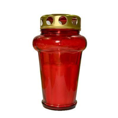 KAHANEC NÁHROBNÝ LORD MALÝ SO SVIEČKOU 60g MIX FARIEB SKLO