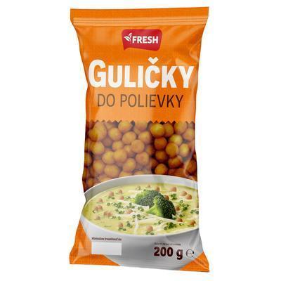 GULIČKY CHRUMKAVÉ DO POLIEVKY 200g FRESH
