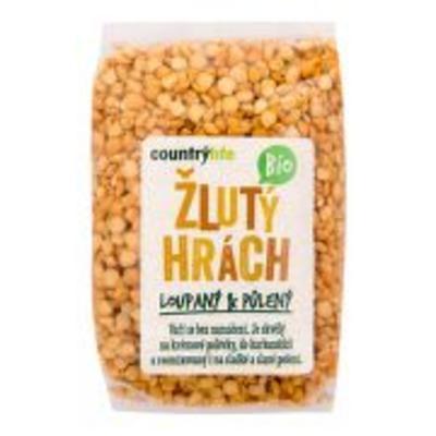 HRACH BIO ŽLTÝ POLENÝ 500g COUNTRY LIFE