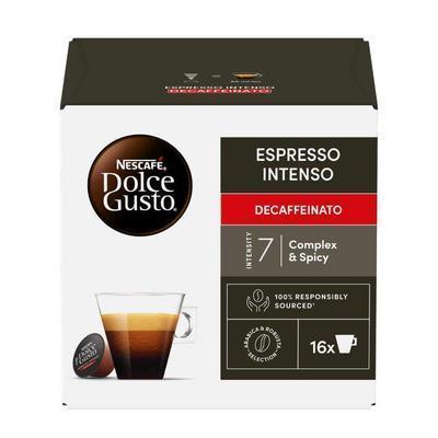 KÁVA MLETÁ KAPS DOLCE GUSTO ESPRESSO INTENSO DECAFFEINATO 16CAP. 99,2g NESCAFÉ