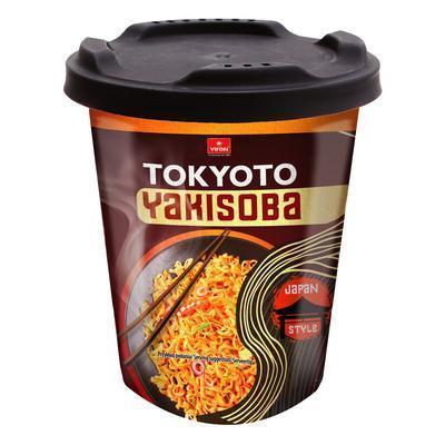 JEDLO INSTANTNÉ YAKISOBA REZANCE OCHUTENÉ SÓJOVOU OMÁČ. A ČILI 85g TOKYOTO VIFON