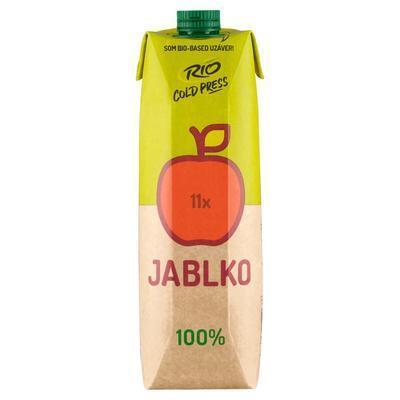 ŠŤAVA 100% FRESH ČERSTVO LIS. JABLKO 1l RIO