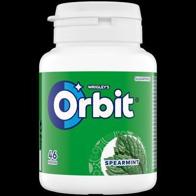 ŽUVAČKY ORBIT SPEARMINT 64g DÓZA DRAŽÉ