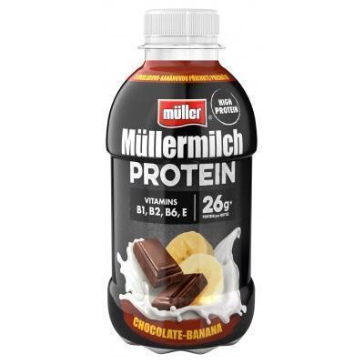 NÁPOJ MLIEČNY MÜLLERMILK PROTEIN ČOKOLÁDA – BANÁN 400g MULLER