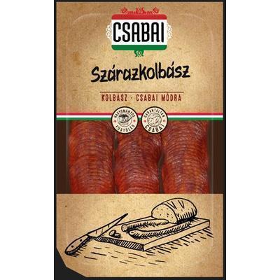 KLOBÁSA ČABAJSKÁ SUCHÁ KRÁJANÁ OA 75g CSABAI MECOM