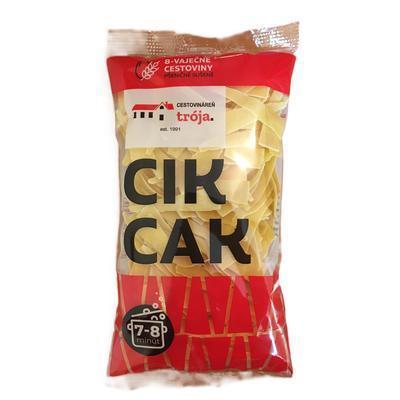 CESTOVINY CIK-CAK VAJEČNÉ 200g TRÓJA 8-VAJEČNÉ